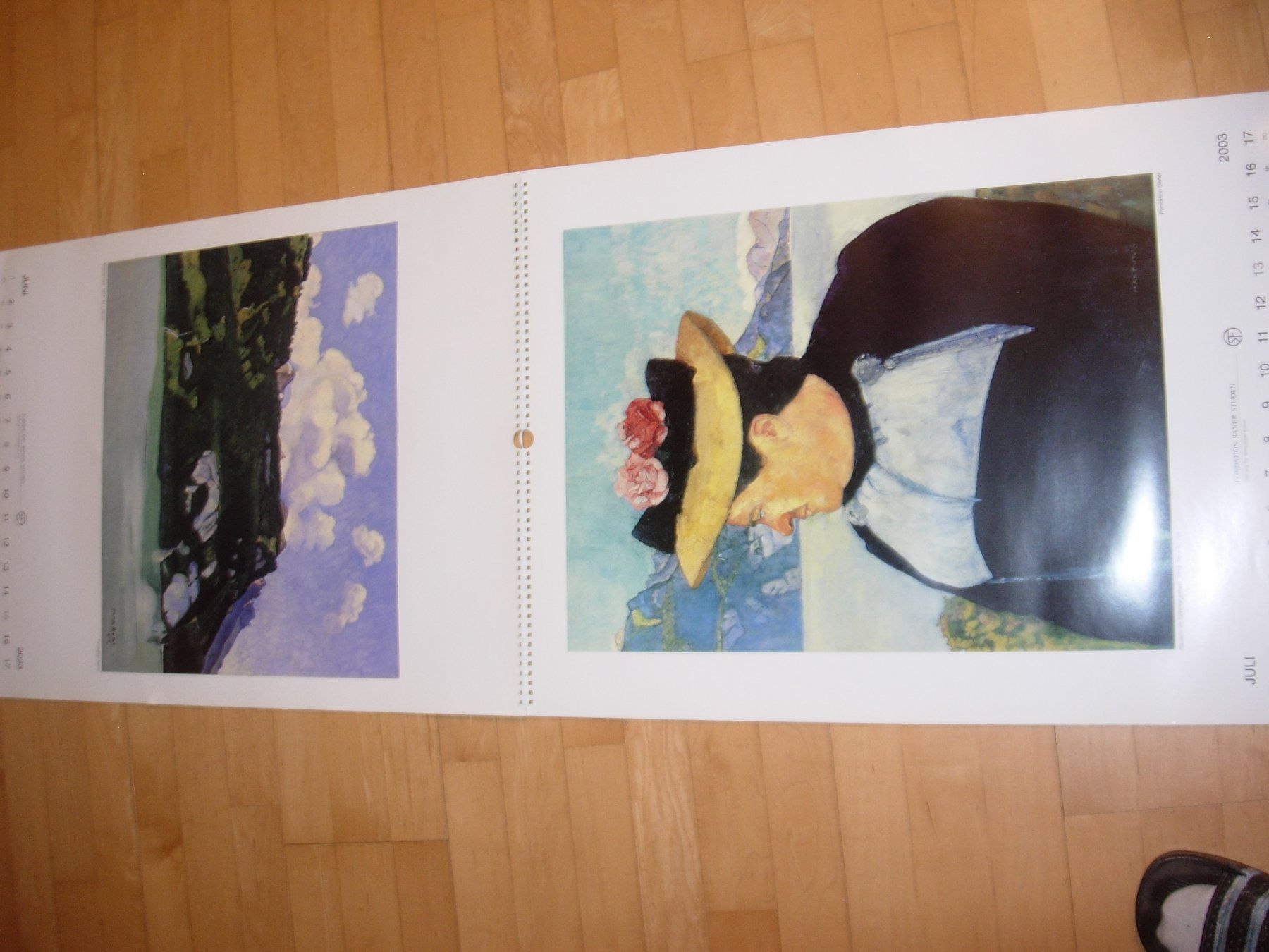 Calendari: Max Burri Kalender 2003 – Usato da Hagneck venduto da Simu696 4