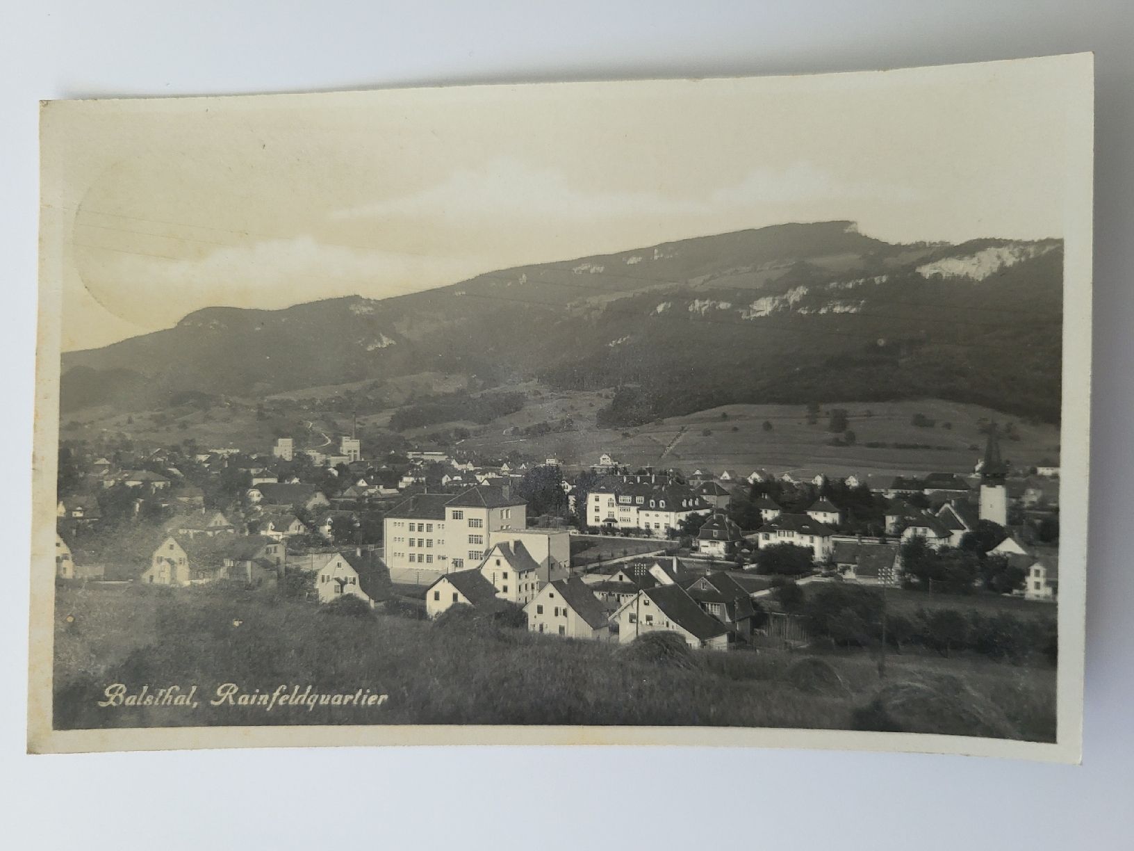 Cartoline postali: Alte Ansichtskarte Balsthal, Rainfeldquartier. R21 – Usato da nunningen venduto da mic_88k2