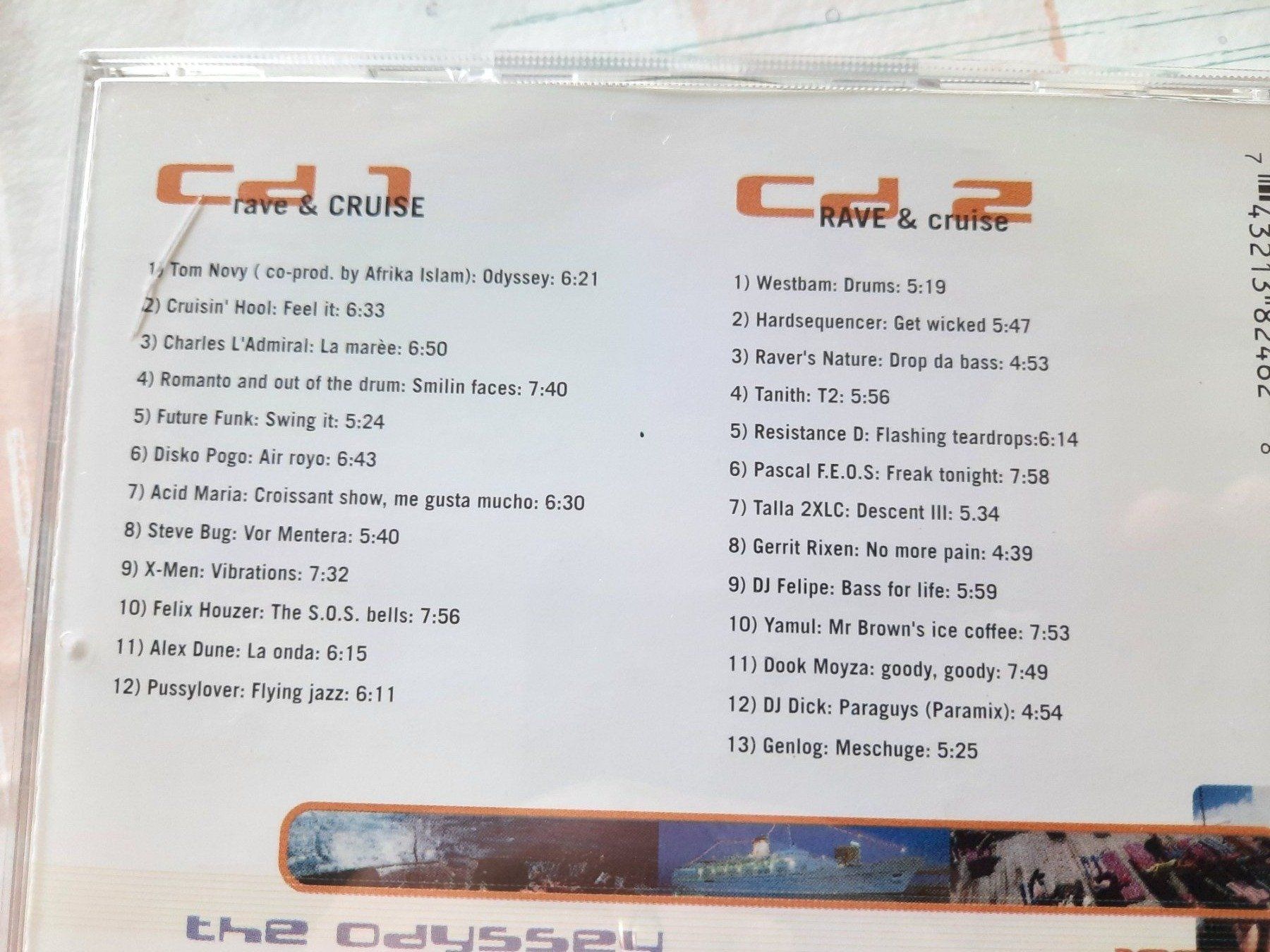 CD: Cd Rave & Cruise - The Odyssey – Usato da Pully venduto da bro_n52j 4