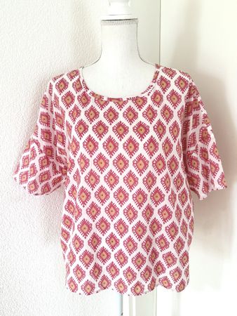 Leichte Bluse ( Shirt ) von NILE, Gr. L. NEU. 100% Baumwolle