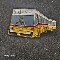 Seltene PTT St. Gallen Bus Anstecknadel, Top Zustand!