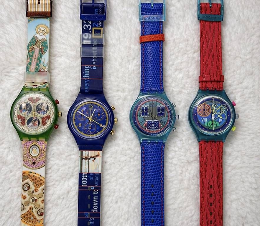 Orologi: Swatch Art Highlight Set + Collector Box – Usato da Uster venduto da barkingarky01 2