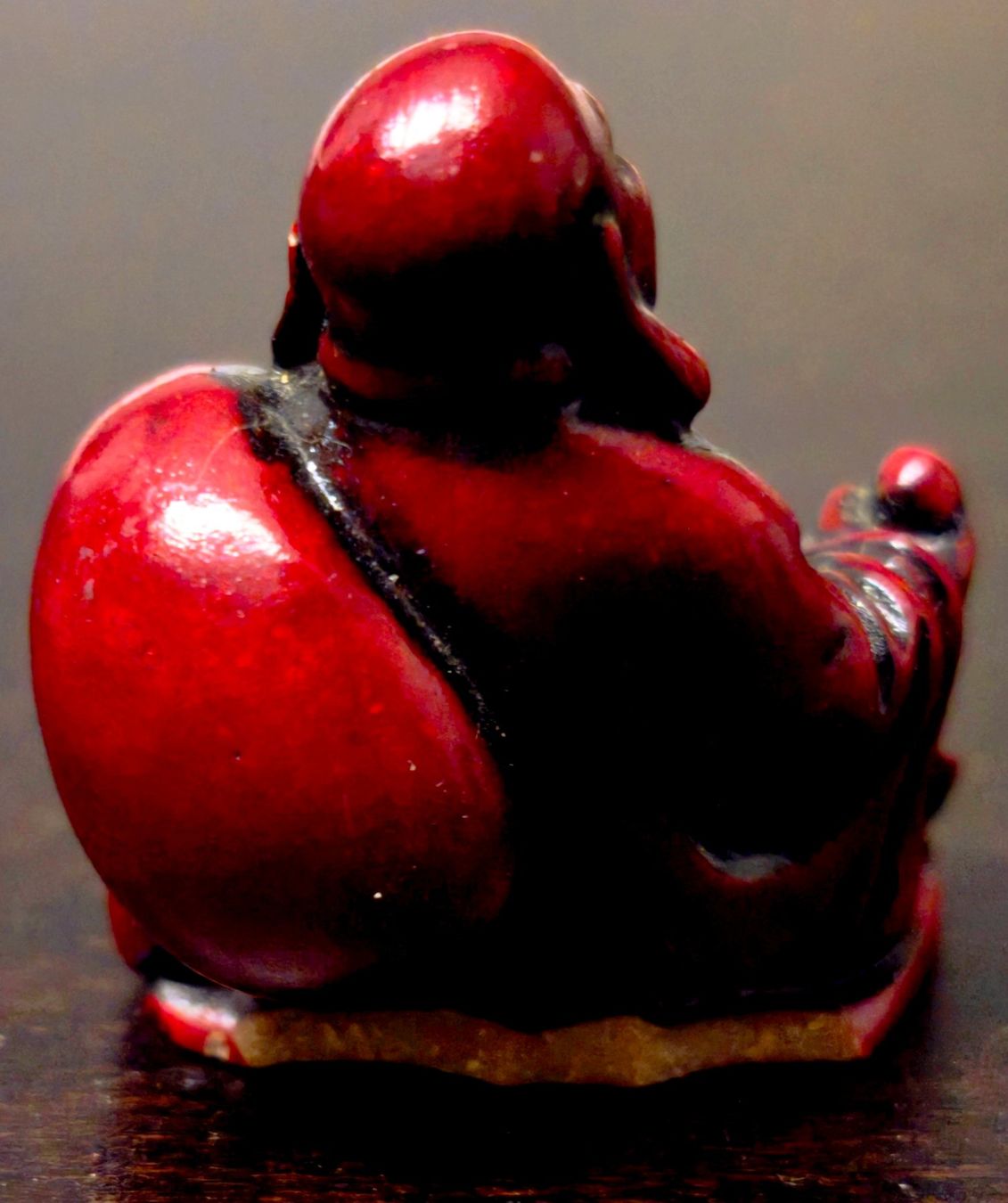 Tutte le decorazioni: Roter Buddha, Glücksbringer Figur, Glücksbuddha Statue – Usato da St. Gallen venduto da Arti24 3