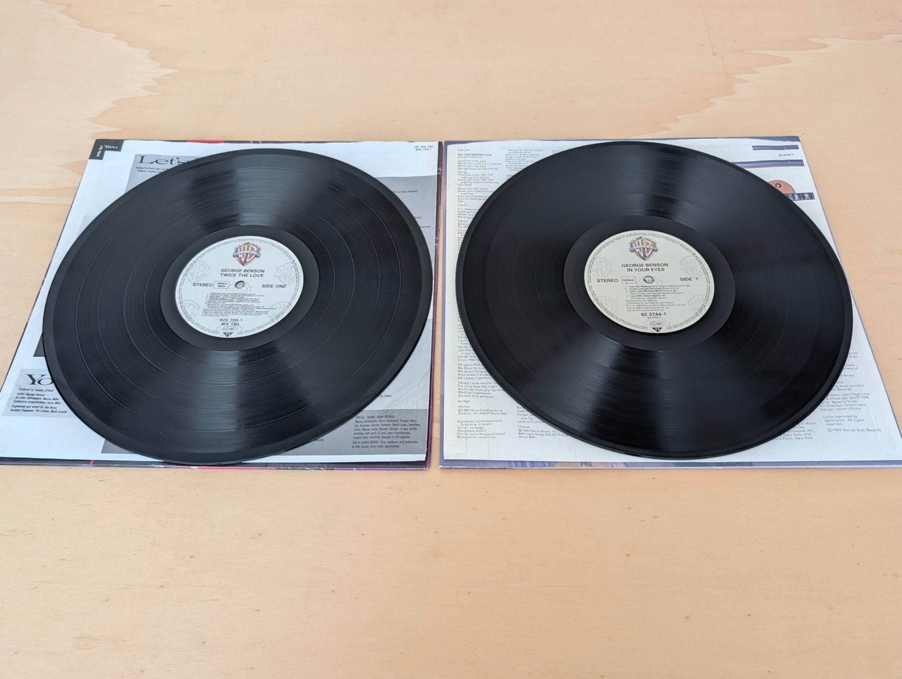 Dischi in vinile: 2 x George Benson EU 83 & 88   OIS – Usato da Ebikon venduto da kisuM 4