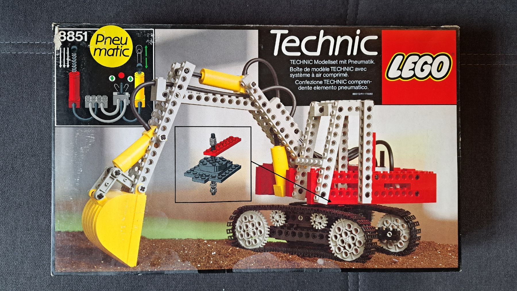 Lego Giocattoli: Lego Technik Bagger 8851 – Usato da Reiden venduto da Sue80