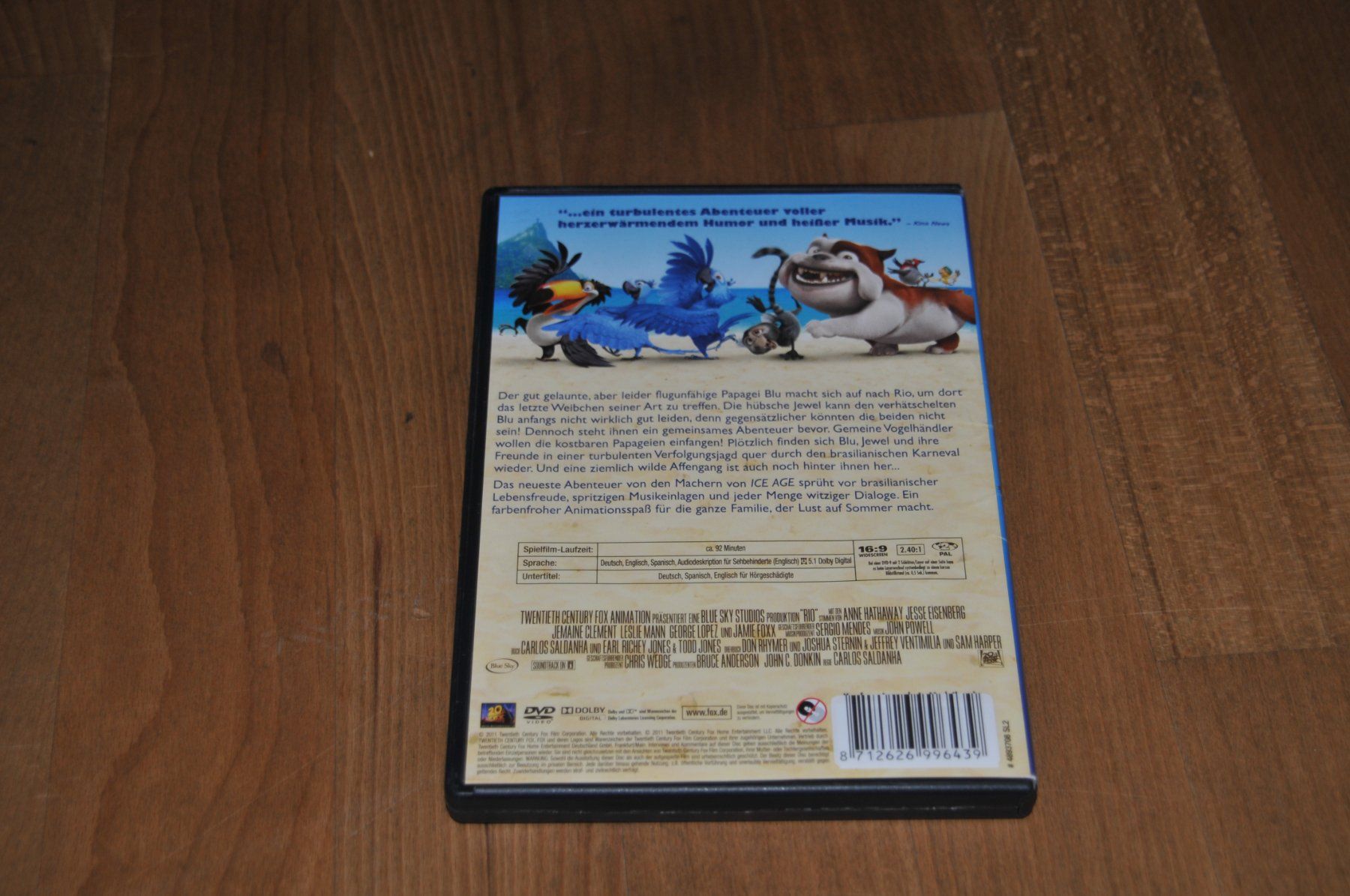 Tutti i DVDs: Rio - DVD - ein turbulentes Abenteuer – Usato da Winterthur venduto da Schwestere 2
