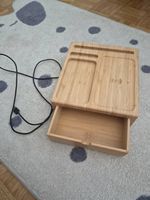 Holz Aufbewahrungsbox mit Handy Ladestation (NFC charging)