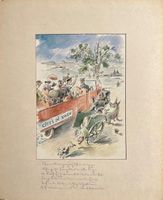 Adolf Uzarski (1885-1970) Illustrat - Originalzeichnung