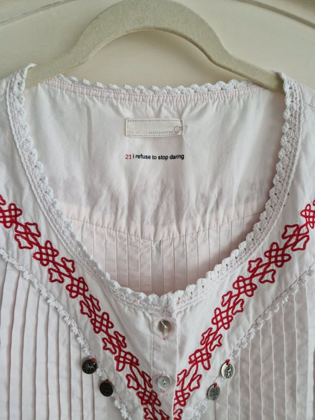 Odd Molly Camicette: Bluse Odd Molly, Gr. 2, Versand möglich !! – Usato da Rütihof venduto da Teddy1985 2