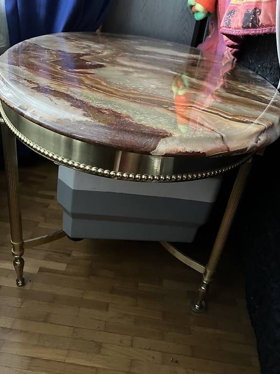 Tavoli: Magnifique table en marbre – Usato da Genève venduto da Ange71 1