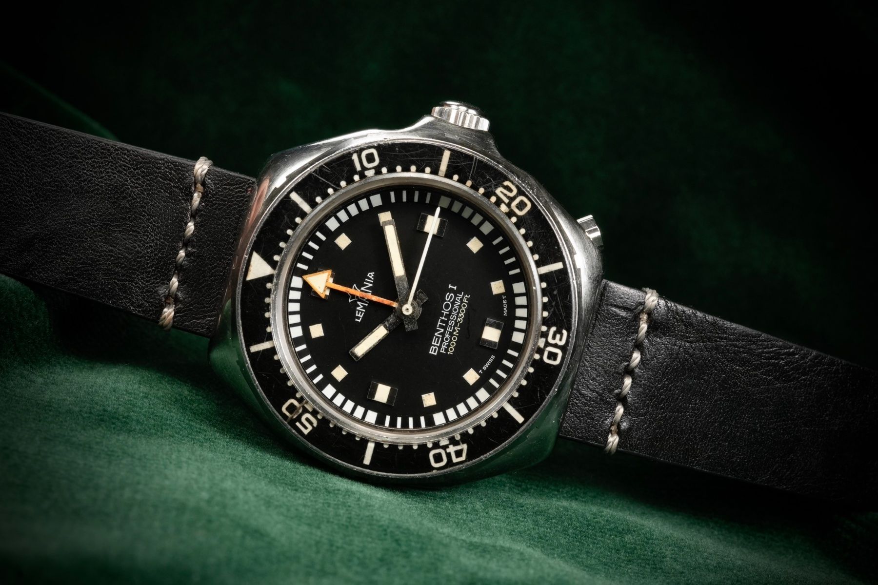 Lemania Uhren: Lemania - Benthos I Professional 1000 Metres Automatic Diver – Gebraucht aus Morcote von chronoservice