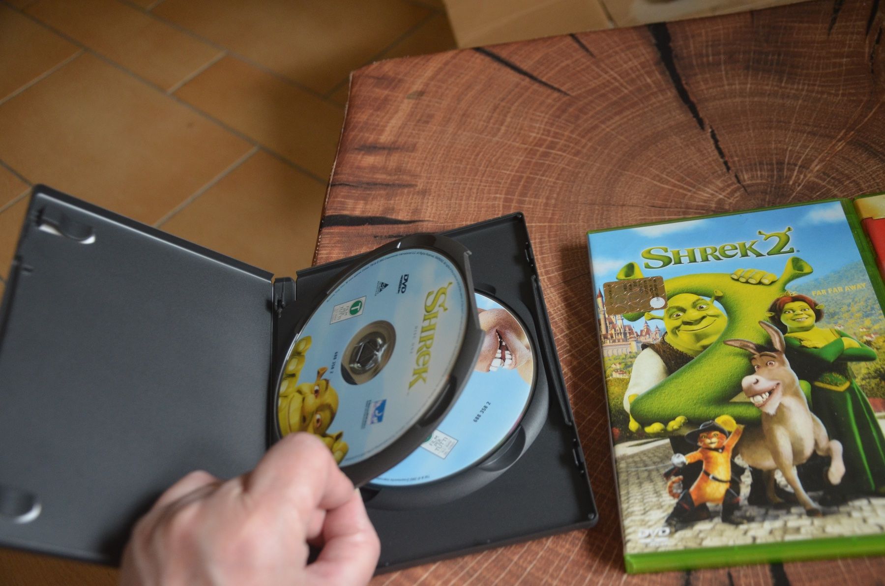 Tutti i DVDs: 4 DVD SHREK - ITALIANO/ENGLISCH – Usato da Chiasso venduto da Dolly015 1