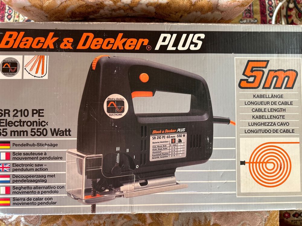 Stichsäge von Black & Decker SR 210 PE - 65 mm - 550 W