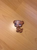 Figurine Littlest Pet Shop chien marron