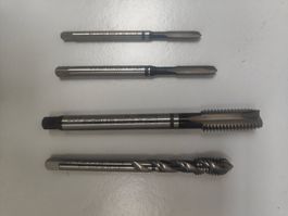 Profi Gewindebohrer Set, div. Grössen - HSS-Fräser