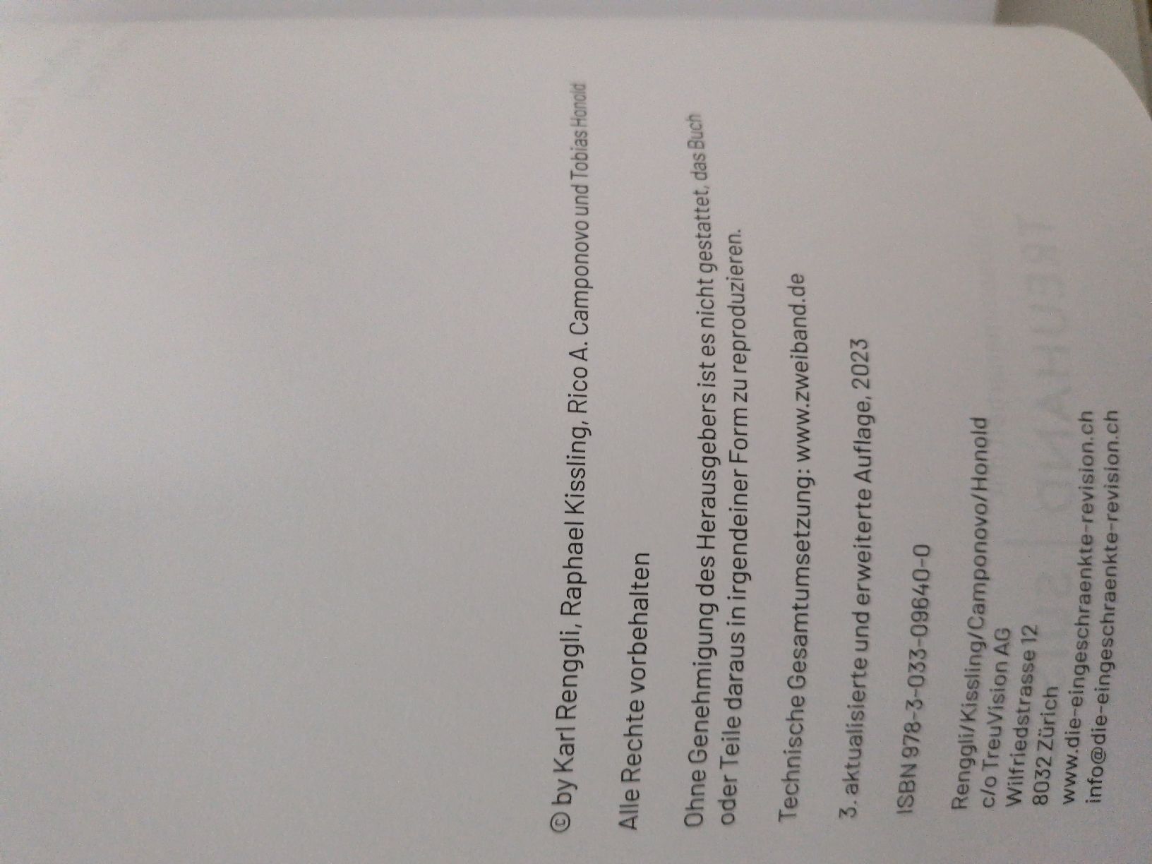 Livres: Die eingeschränkte Revision Übungsbuch – Neuf (Voir description) à Stans par Mella023 1