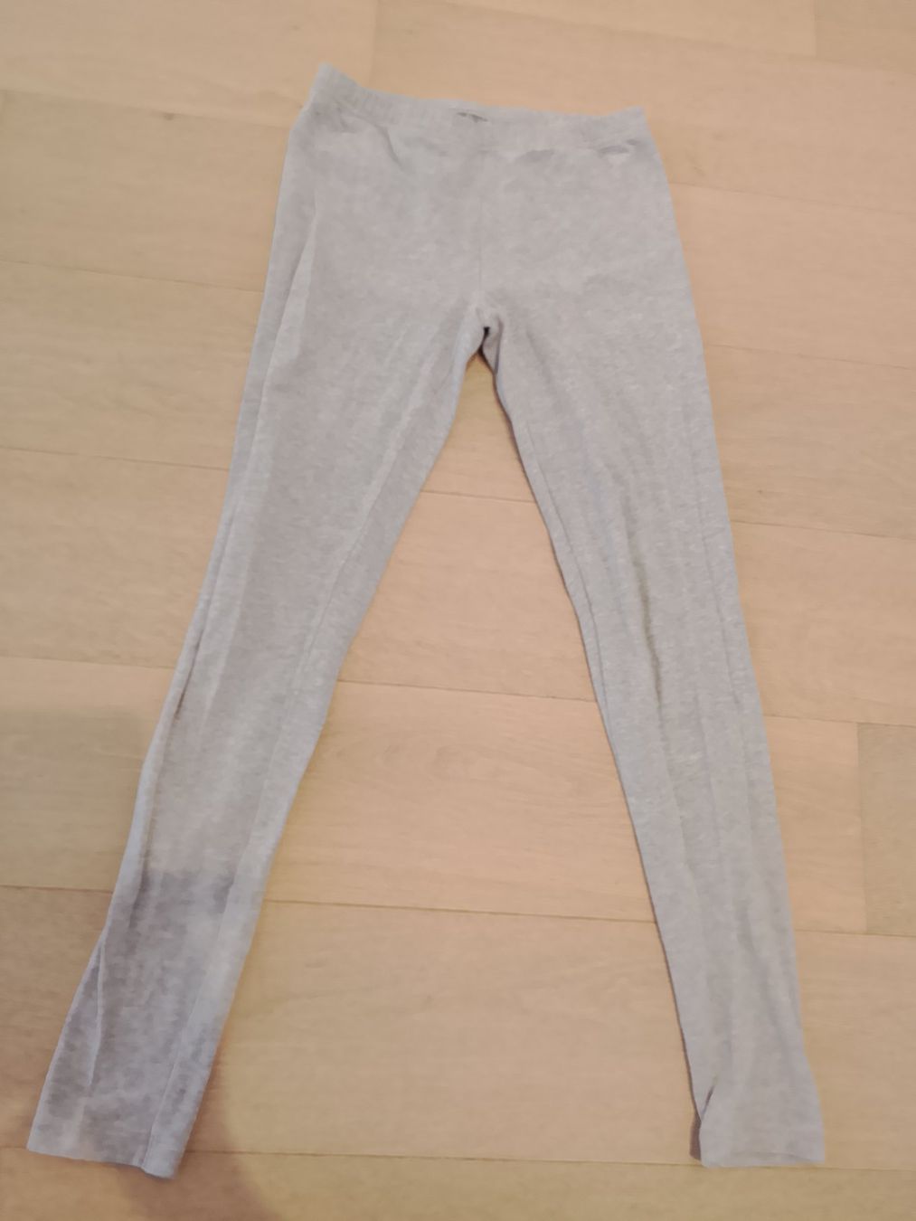 Leggings: Graue Kinder-Leggings Gr. S, Baumwolle-Mix. – Nuovo (secondo la descrizione) da Bellikon venduto da MellonCollieMitTwint