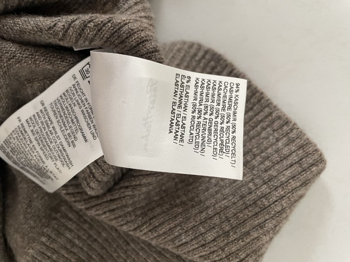 Peter Hahn Top: Stricktop in Taupe - Gr. S – Nuovo (secondo la descrizione) da Brugg AG venduto da Elle_1 4