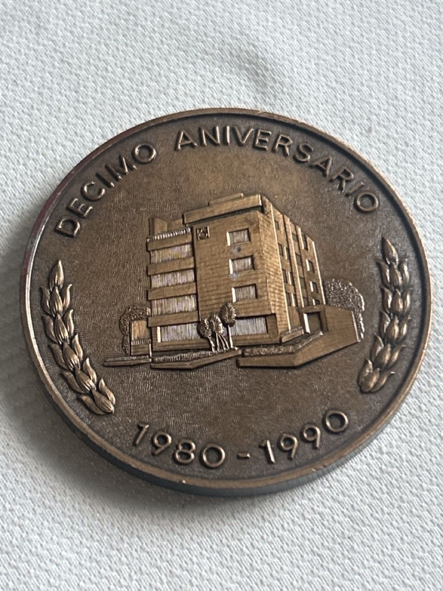 Medaglie: Medaille Decimo Aniversario 1980-1990 REASEGURADORA (I) – Usato da Aarau venduto da bro_9zsg 1