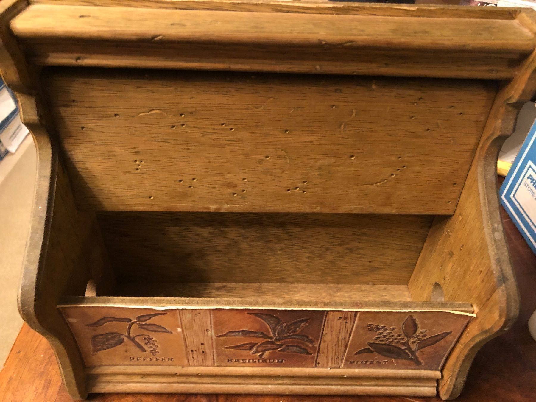 Cucine complete: Antike Gewürzbox. – Usato da Wald ZH venduto da mlnt 4