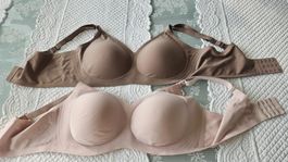 2 Still BH Grösse XXXL Neuwertig Beige und Braun