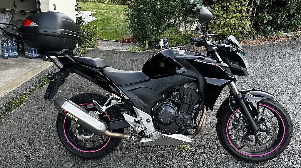 Honda Route: Honda CB500FA noire – D'occasion à Villarimboud par ily01