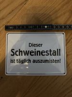 Blechschild