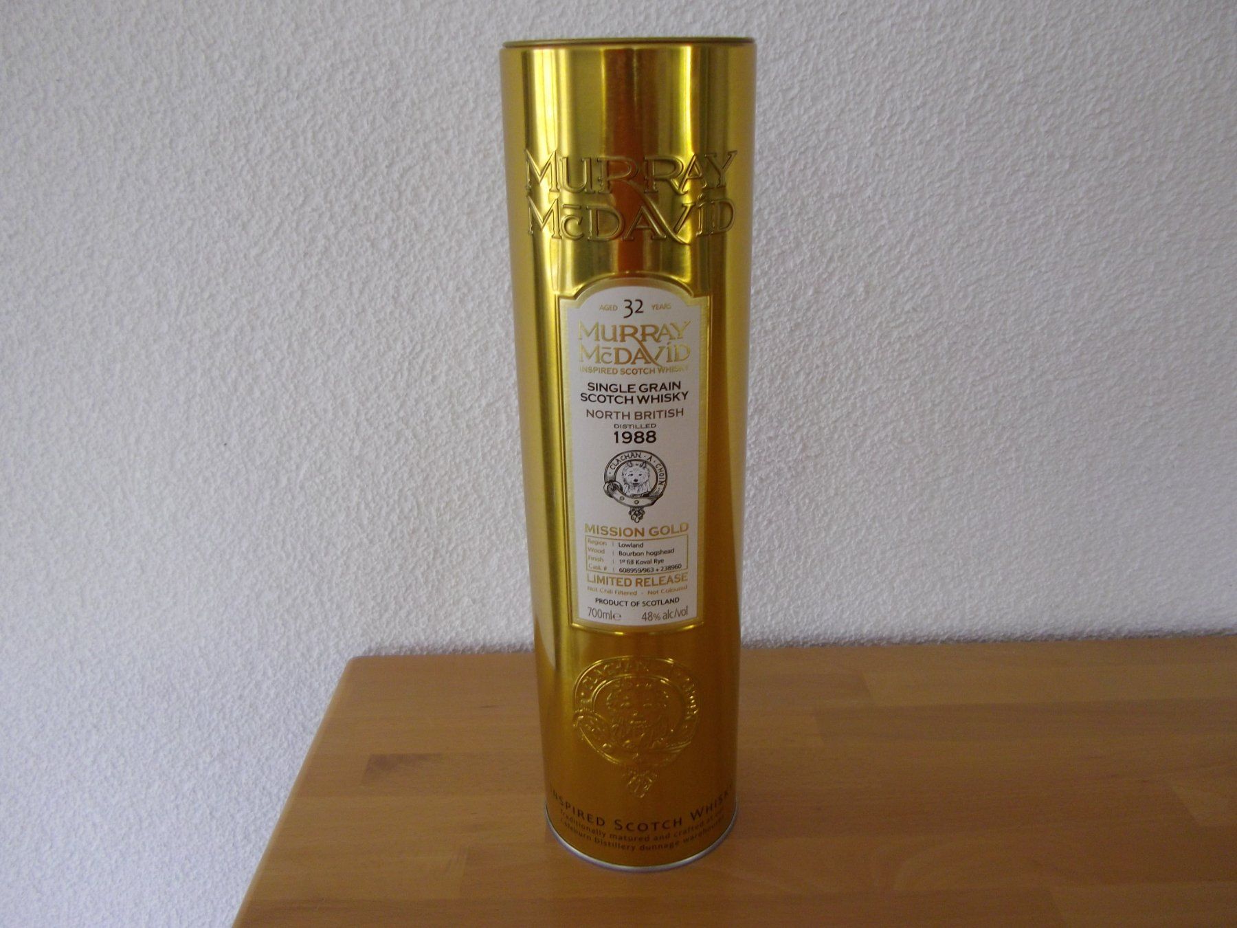 Bevande alcoliche: MURRAY MCDAVID North British 1988 32y – Nuovo e nell'imballaggio originale da Tägerschen venduto da Cobra69