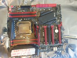 Carte Mère Asus Rampage V Extreme / vendu comme défectueux