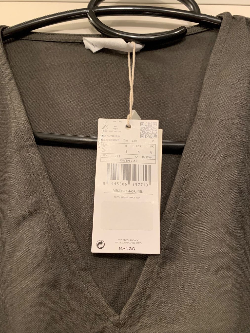 Mango Vestiti: *NEU* Luftiges Kleid von Mango S – Nuovo e nell'imballaggio originale da Wolfhausen venduto da ladrona 1