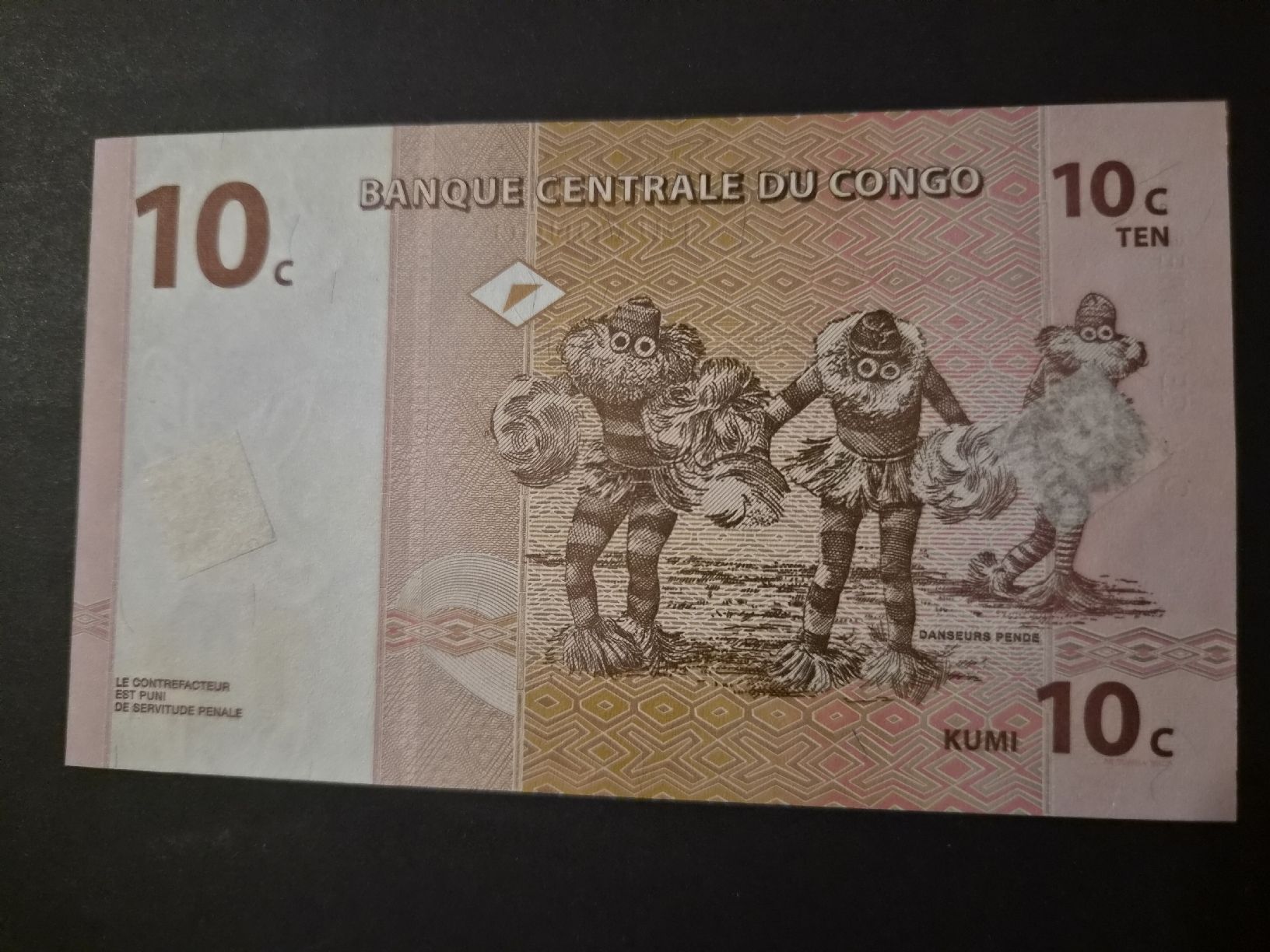 Banconote: Congo 1997 10 centimes P82a UNC – Nuovo (secondo la descrizione) da Versoix venduto da rucio 1