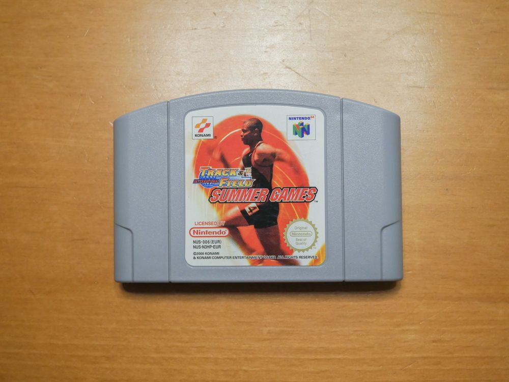 Nintendo 64 - Track & Field International Summer Games (Gebraucht) in ...