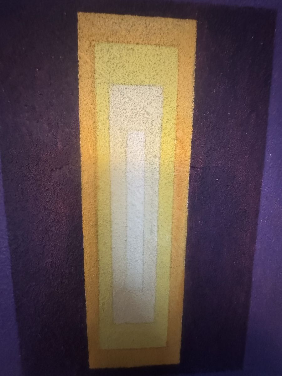 Dipinti: Robert Gessner – „PVERTA“ – Originalgemälde 1966 – – Usato da Buchs AG venduto da ChrizZa 3