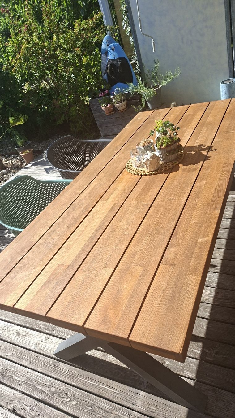 Tavoli: Gartentisch 220 x 100cm – Usato da Kerzers venduto da Guckdings