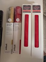Cricut Folien Paket, Iron-On/Vinyl/Subli-Papier zum Teil neu