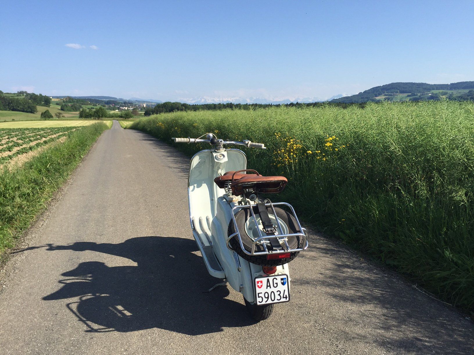 Lambretta Scooter: Veteran Lambretta LD125 – Usato da Seewen SO venduto da Eliane-Nora 2