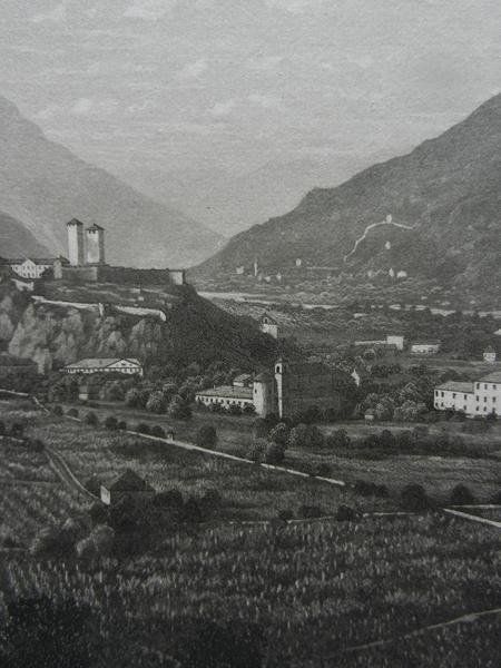Incisioni: Bellinzona von Ringger – Usato da Risch venduto da Rischli15 6