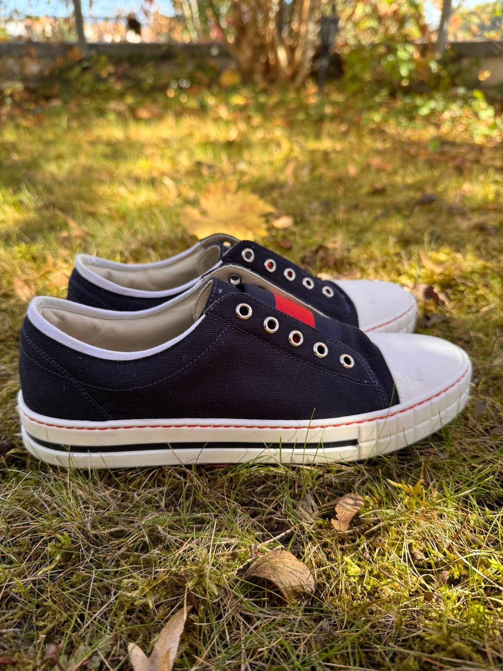Gucci Scarpe da donna: Gucci Elastic Web Slip-On Sneakers -Style Code: 455494 K7O10 – Usato da Bern venduto da ele_dk77 3