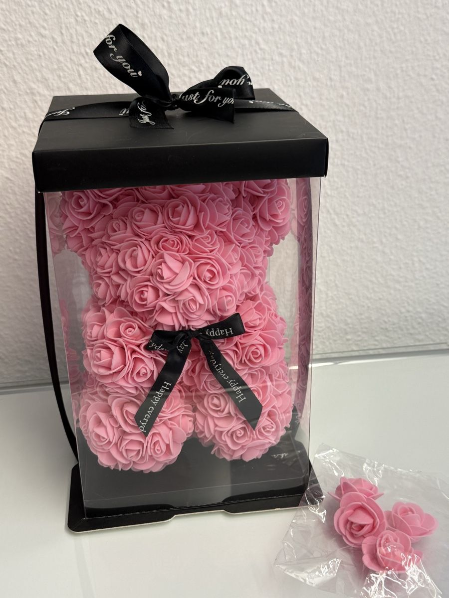 Alle Dekorationen: Rosen-Bärli in Geschenkbox - Romantisches Geschenk! – Neu und originalverpackt aus Freidorf TG von Iris1970 2