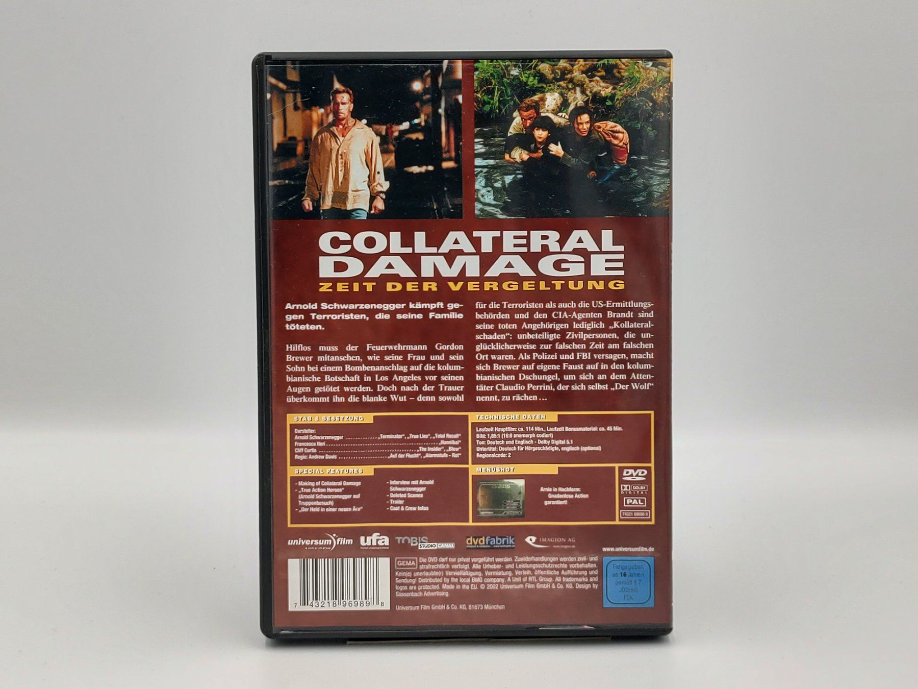 Tutti i DVDs: COLLATERAL DAMAGE - Versand A-Post nur CHF 2.50! – Usato da Siblingen venduto da goodprice24 1