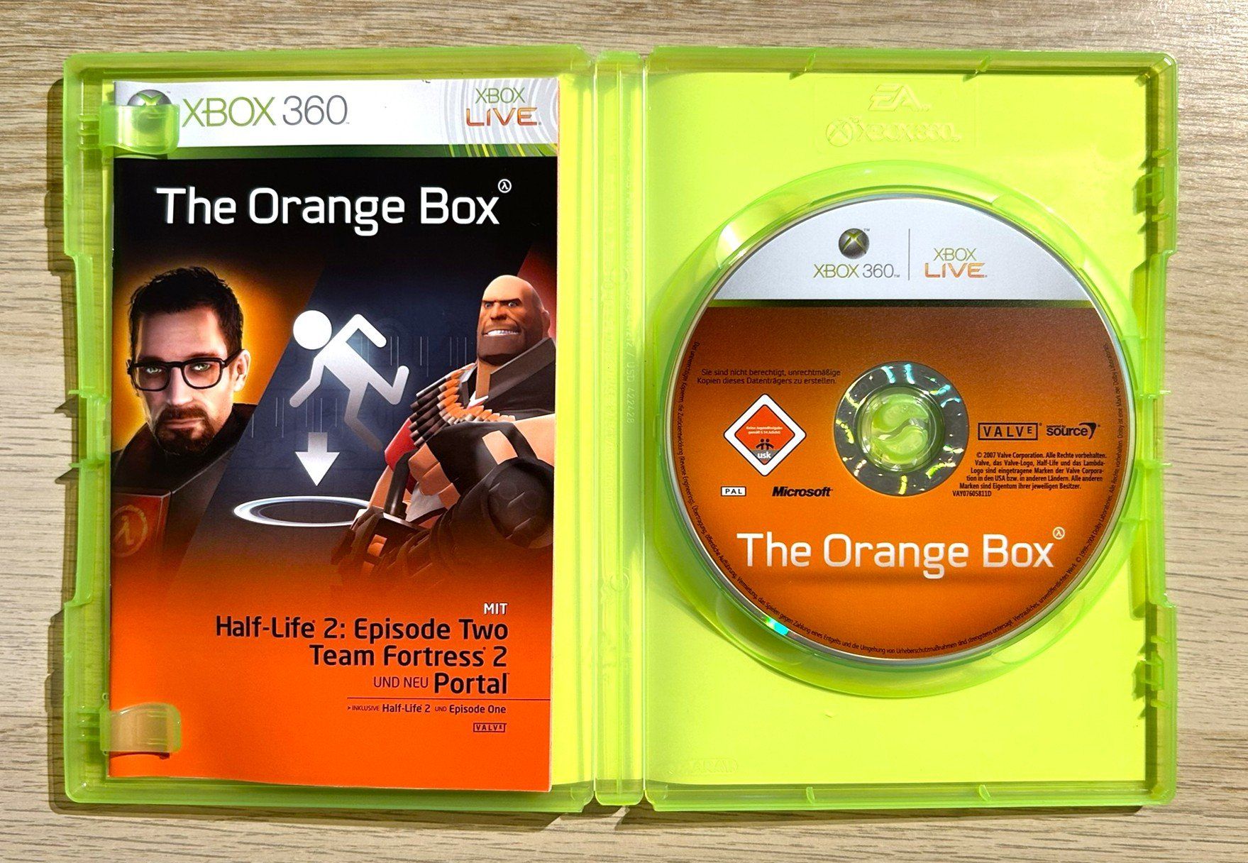 Microsoft Giochi: The Orange Box Xbox 360 – Usato da St. Gallen venduto da Alpine.Arcade 2
