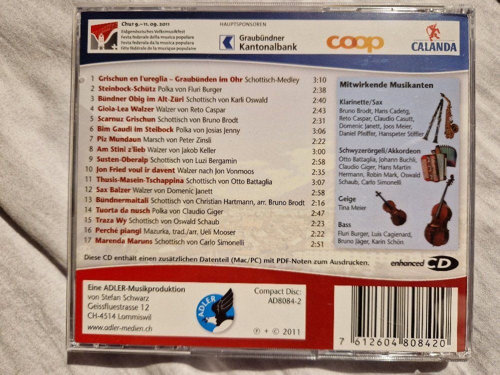 CDs: Scarnuz Grischun: Various – D'occasion à Brittnau par Zibu 2