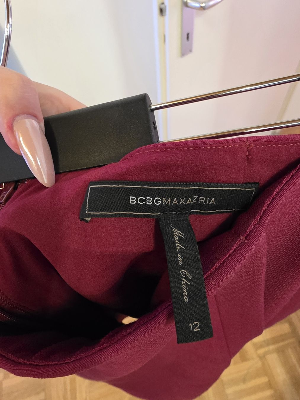 Gonne: Jupe BCBG Maxazria bordeaux - taille 12 / L – Usato da Perly venduto da dayna_46 4