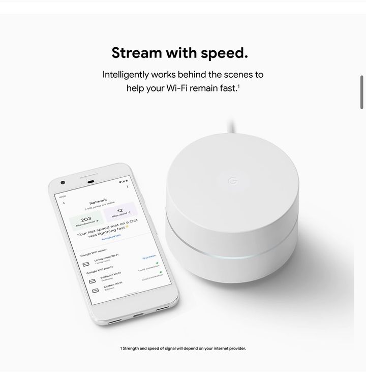 Google Mesh WiFi 3 modem access points + 1 TP Link Google Kaufen