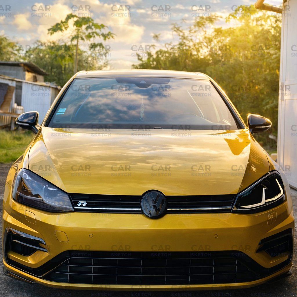 Volkswagen Tutti pezzi di ricambio auto: VW Golf MK7.5 Scheinwerfer-Lufteinlass – Nuovo (secondo la descrizione) da Dietikon venduto da CarSketch 3