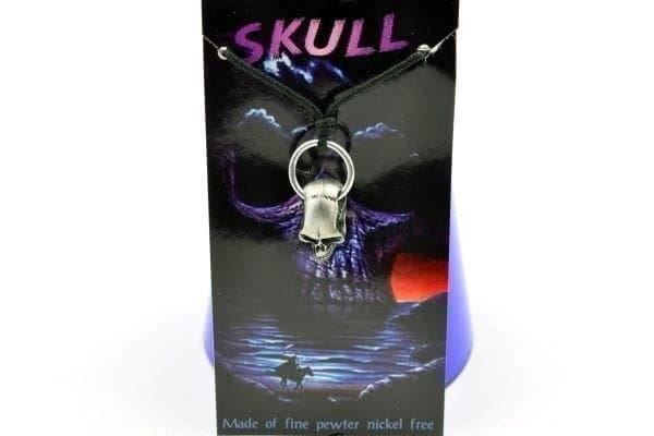 Anhänger: Anhänger Skull klein mit Halsband 24mm – Neu und originalverpackt aus Wittenbach von uhrenshop24swiss