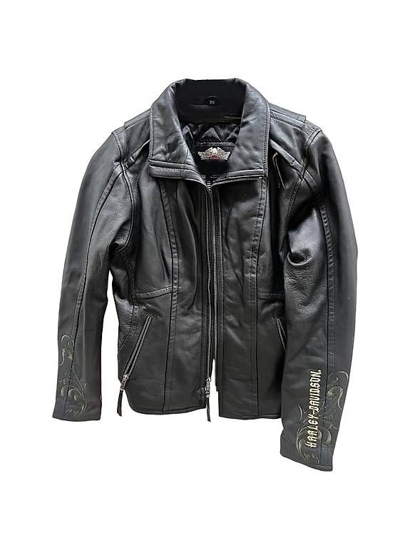 Harley-Davidson Jacken: Exklusive Harley Davidson Damen-Lederjacke – Gebraucht aus Frauenfeld von awi_bc8x 1