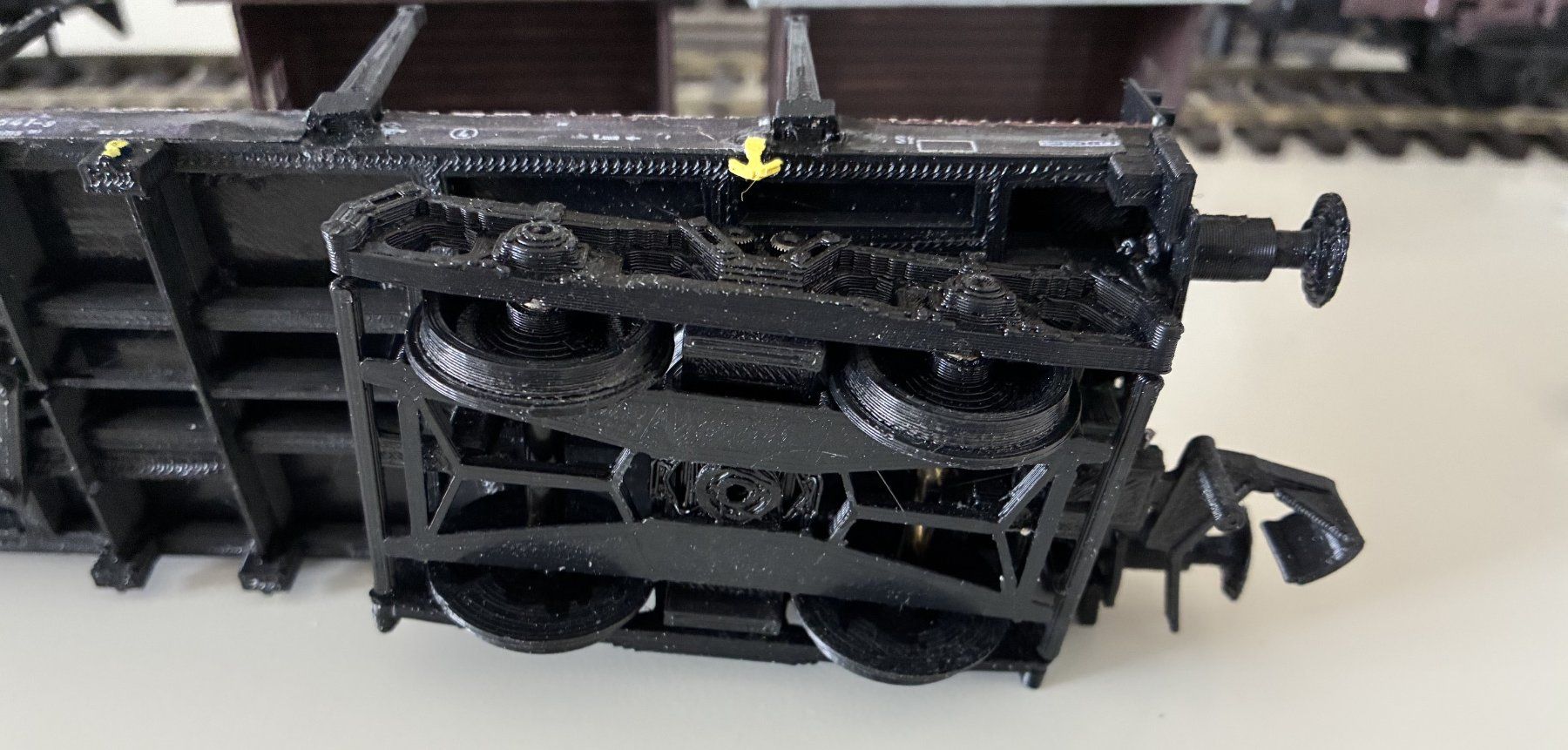 Modellini di ferrovie: Spur 0, Rmms 3960 Rungenwagen – Usato da Gaechlingen venduto da Robinson1 3