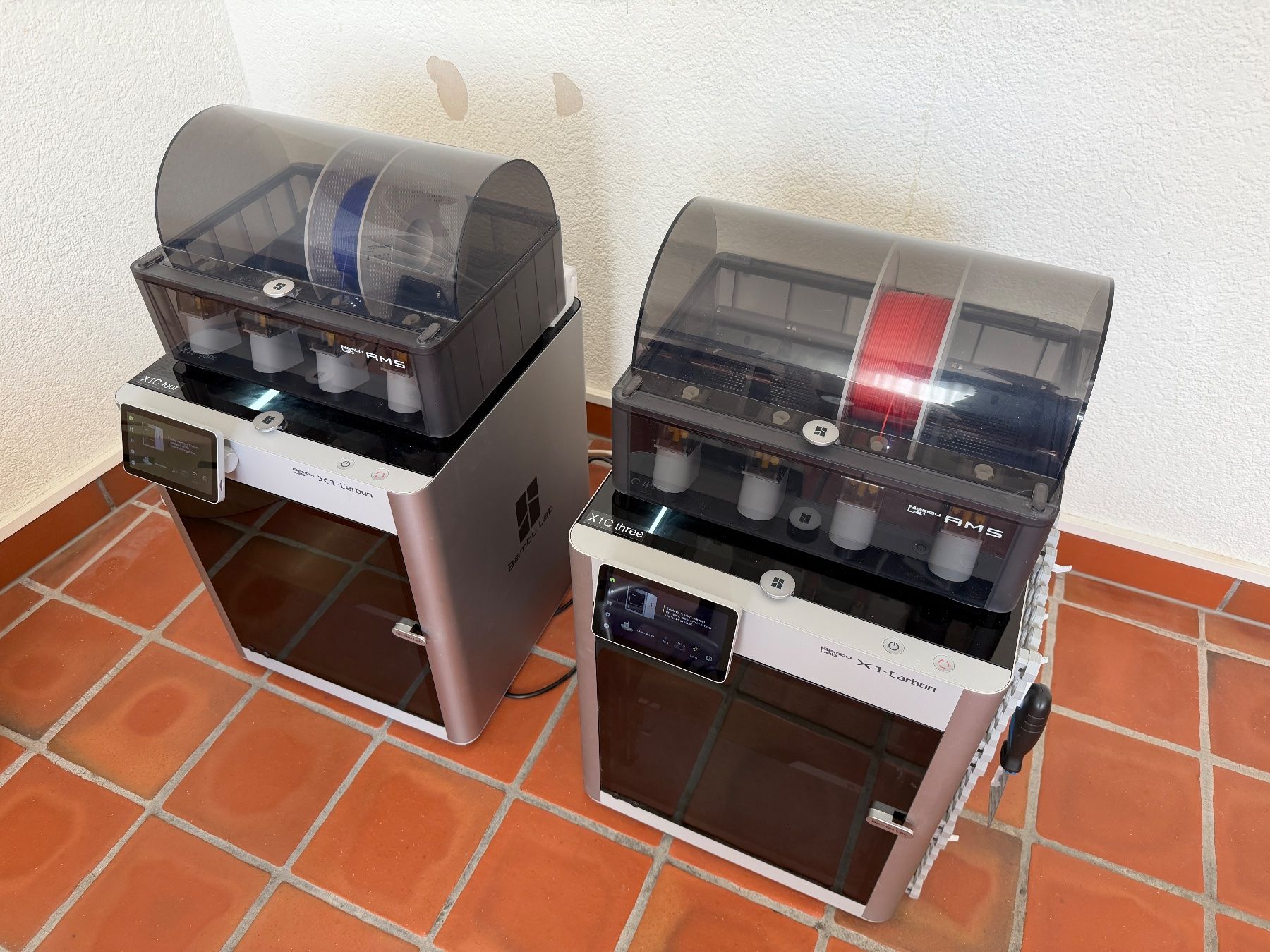 3D Drucker: 2 Bambulab X1C Combos – Gebraucht aus Zug von mwb27