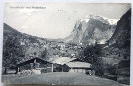 Grindelwald und Wetterhorn